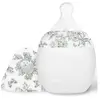 Biberon anti-colique en silicone X Tartine et Chocolat gris (150 ml)