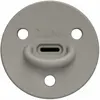 Elhée - Tétine en silicone médical Choochoo Vert kaki 0/6 mois