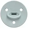 Elhée - Tétine en silicone médical Choochoo Vert Menthe 0/6 mois
