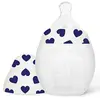 Biberon anti-colique en silicone Full of Love Blue (240 ml)