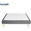 Sommier tapissier 140x190 cm DUNLOPILLO S100 coloris gris