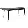 SWEEEK Table à manger extensible rectangulaire Lina 6 à 8 places 160 à 210cm