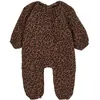Tenue pour poupée Gaze Léopard Marron (sans col)
