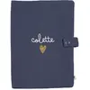 Protège carnet de santé Gaze bleu jean