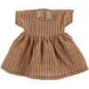 Tenue pour poupée robe Rayures fines