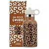 Atelier Wagram Gourde Inox Caramel Léopard - 350 ml