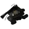 Maillestore Kit de fixation Brise-vue - 26 pastilles + 4m de fil Noir 1 kit