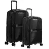 GYLBAG KIT SOLO :SET DE 2 VALISES RIGIDES BLACK PP5(TAILLE S,M)