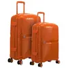 GYLBAG KIT SOLO :SET DE 2 VALISES RIGIDES ORANGE PP5(TAILLE S,M)
