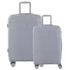GYLBAG KIT DE 2 SOLO : VALISES RIGIDES SILVER CH3(TAILLE M,L)