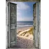 Figured'Art Broderie Diamant 40 x 50 cm Porte ouverte sur la Plage