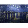 Figured'Art Broderie diamant : Van Gogh Nuit Etoilée sur le Rhone  - t...