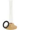 Gone's Soliflore en bois et verre avec anse noire