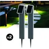 Lot de 2 lampes solaires EZIlight® Solar Way S15