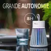Lot de 4 lampes anti-moustique nomade EZIlight® Mosquito stop MS20