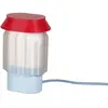 Warren & Laetitia NOUR-Lampe à poser matériaux recyclés H20cm Multicolore