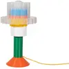 Warren & Laetitia GIGI-Lampe à poser matériaux recyclés H51cm Multicolore