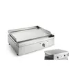 Planet - Plancha électrique en inox Chef 55 cm Avec couvercle