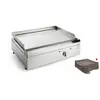 Planet - Plancha électrique en inox Chef 55 cm Avec housse