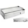 Planet - Plancha électrique en inox Chef 80 cm Avec couvercle