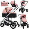 BEBELISSIMO - Poussette combinée trio 3 en 1 - siège auto 0m   nacelle...