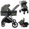 Bebelissimo - poussette combinée trio 3 en 1 - siège auto 0+ cavo   na...