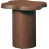 Table d'appoint en finition noyer Gabrielle Paris Noyer taille unique