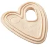 Le Biberon Français Anneau de dentition coeur Off-white