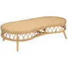 POPUS EDITIONS - Table basse LUNA - Beige - Rotin