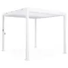 SWEEEK Pergola bioclimatique aluminium blanc Triomphe 3x3 m lames orientables