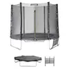 SWEEEK Trampoline 250cm Avec Pack D'accessoires Galaxie Gris