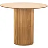 Nordlys Table a Manger 4 personnes Ronde Bois Marron