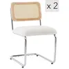 3S. x Home Nordlys - Lot de 2 Chaises de Salle a Manger Industrielles ...