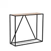 3S. x Home Console en métal et en bois Style Industriel