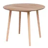 3S. x Home Table Ronde Scandinave en  Pin Naturel TRADITION