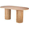 3S. x Home Table a Manger 6 personnes Ovale Bois