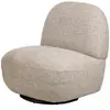 3S. x Home Fauteuil Swivel Pivotant Scandinave Design gris