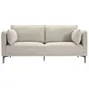 3S. x Home Canape 3 places en Metal gris