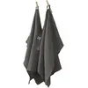 L'effet Papillon - Lot de 2 essuie-mains Gaze de coton 50x70 cm gaia Gris Granit