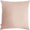 L'EFFET PAPILLON Taie d'oreiller Gaze de coton 60x60 cm gaia coloris Rose Guimauve