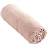 Drap housse Gaze de Coton 140x190 gaia matelas épais Guimauve