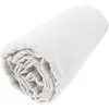 Drap housse Gaze de Coton 180x200 cm gaia matelas épais Blanc