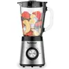 Blender inox bol en verre double sécurité 1,5 L Techwood