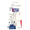 Câble 5 en 1 Andy Yello koko USB A USB type C Lightning Micro USB Paris 1 m Blanc