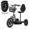 TRIBO 500 Trottinette électrique 3 roues stable pour séniors et PMR st...