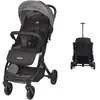 NANIA - Poussette compacte - MYLA - 4 roues - Noir