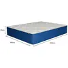 Matelas hybride 160x200cm épais 25cm lumea infinite LumeaInfinite