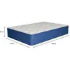 Matelas hybride 140x190cm épais 25cm lumea infinite LumeaInfinite