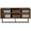 Concept-Usine Brezno - Buffet 2 Portes 6 Espaces De Rangement 140 Cm