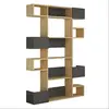 Concept Usine Bibliothèque ELIO - Chêne/Anthracite 120x20x170 cm